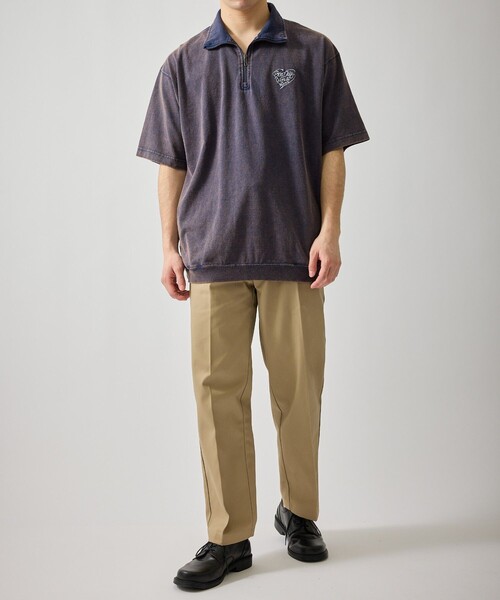 JUNRED(ジュンレッド)の「【BENDAVIS別注】ハーフZIPプルオーバー(Tシャツ/カットソー・メンズ・ネイビー/レッド/ブラック・LL/L/M)」の10枚目の写真