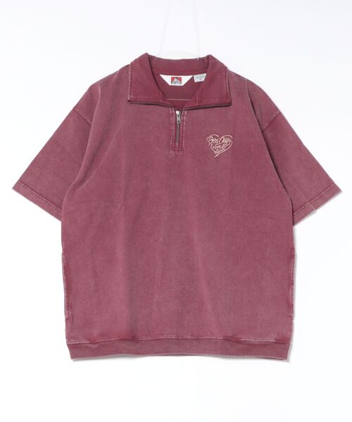 JUNRED(ジュンレッド)の「【BENDAVIS別注】ハーフZIPプルオーバー(Tシャツ/カットソー・メンズ・ネイビー/レッド/ブラック・LL/L/M)」の15枚目の写真