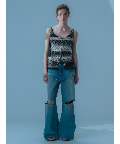 ELCHELE(エルチェレ)の「LAYERED E05 DENIM(デニムパンツ・レディース・ブルー・26inch/25inch/24inch)」の15枚目の写真
