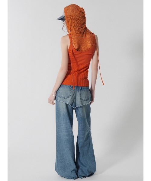 ELCHELE(エルチェレ)の「LAYERED E05 DENIM(デニムパンツ・レディース・ブルー・26inch/25inch/24inch)」の7枚目の写真
