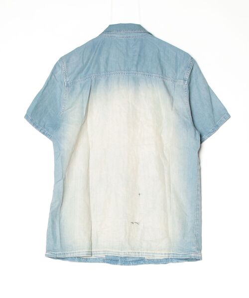 DIESEL（ディーゼル）の「メンズ デニムシャツ D-CLARIVO-S（シャツ/ブラウス・メンズ・ブルー系その他・LARGE/MEDIUM/X-LARGE/SMALL/XX-LARGE/X-SMALL）」の2枚目の写真