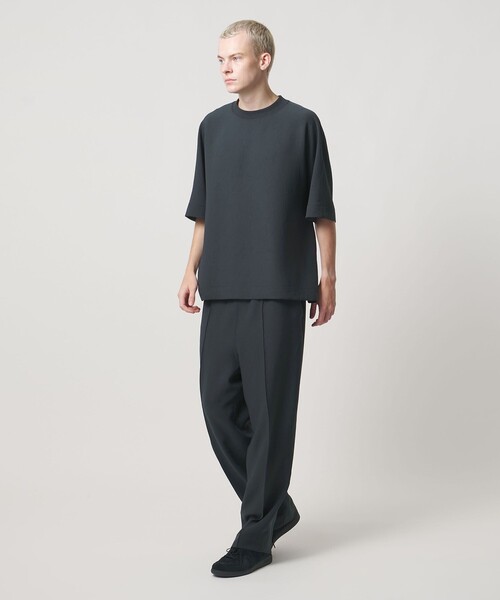 UNITED ARROWS & SONS by DAISUKE OBANA(ユナイテッドアローズアンドサンズバイダイスケオバナ)の「<D.O UNITED ARROWS BY DAISUKE OBANA>Ⅰ COL D/SL TEE 26AW/Tシャツ(Tシャツ/カットソー・メンズ・ダークブラウン/ネイビー/ダークグレー・L/S/XL/M)」の7枚目の写真