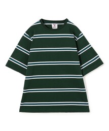 Barbarian（バーバリアン）の「【別注】BARBARIAN コットンボーダー ハーフスリーブ クルーネックカットソー（Tシャツ/カットソー）」