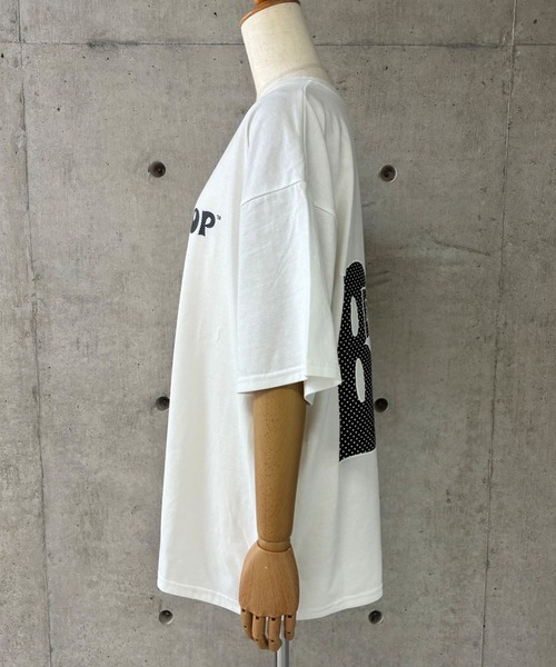 GLAMOROUS JANE(グラマラスジェーン)の「BETTY BOOPドット柄バックプリントTシャツ(Tシャツ/カットソー・レディース・ブラック/オフホワイト/チャコールグレー・FREE)」の6枚目の写真