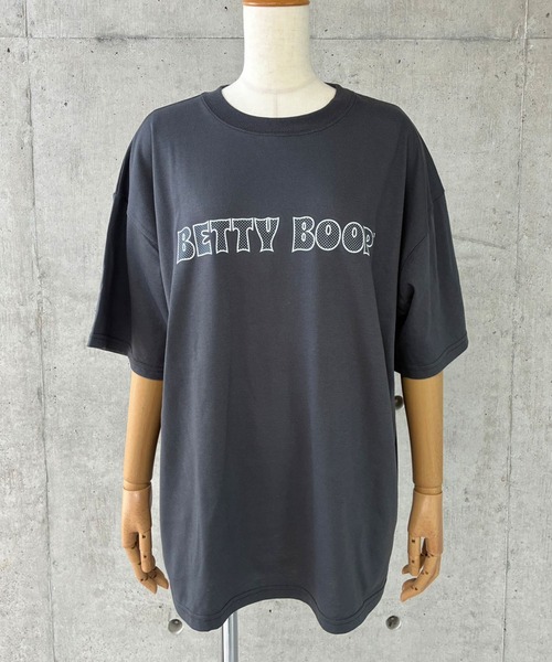 GLAMOROUS JANE(グラマラスジェーン)の「BETTY BOOPドット柄バックプリントTシャツ(Tシャツ/カットソー・レディース・ブラック/オフホワイト/チャコールグレー・FREE)」の11枚目の写真