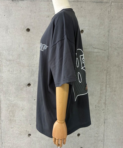 GLAMOROUS JANE(グラマラスジェーン)の「BETTY BOOPドット柄バックプリントTシャツ(Tシャツ/カットソー・レディース・ブラック/オフホワイト/チャコールグレー・FREE)」の4枚目の写真