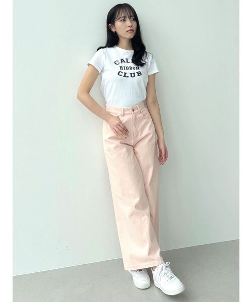 CALNAMUR(カルナムール)の「リボンクラブTシャツ(Tシャツ/カットソー・レディース・イエロー/ホワイト/レッド・FREE)」の12枚目の写真