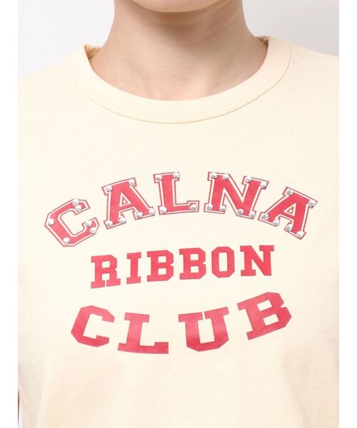 CALNAMUR(カルナムール)の「リボンクラブTシャツ(Tシャツ/カットソー・レディース・イエロー/ホワイト/レッド・FREE)」の19枚目の写真