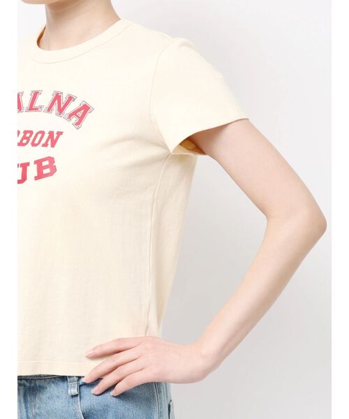 CALNAMUR(カルナムール)の「リボンクラブTシャツ(Tシャツ/カットソー・レディース・イエロー/ホワイト/レッド・FREE)」の15枚目の写真