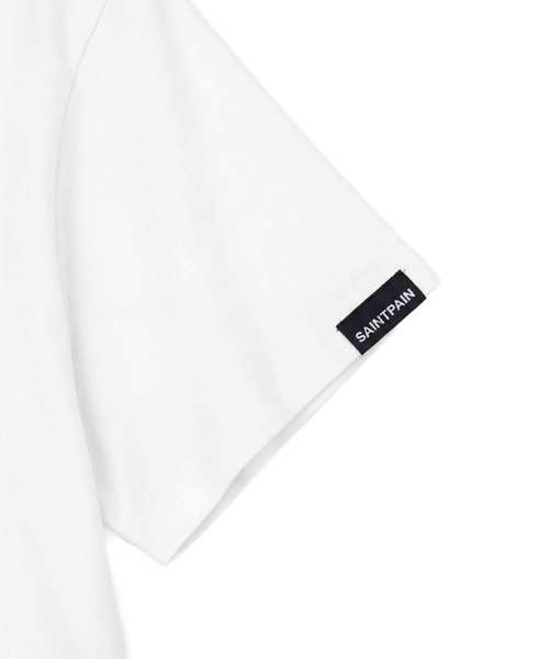 SAINTPAIN（セイントペイン）の「【UNISEX】SAINTPAIN／HEAVENLYクロスT（Tシャツ/カットソー・レディース・ブラック/ホワイト・MEDIUM）」の11枚目の写真