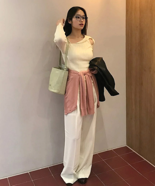 RAIMENT(レイメント)の「Stud Band Basket Bag_Light Khaki(ショルダーバッグ・レディース・その他・FREE)」の11枚目の写真