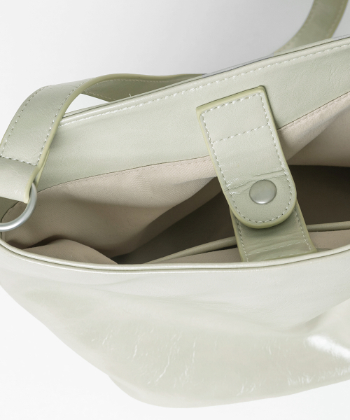 RAIMENT(レイメント)の「Stud Band Basket Bag_Light Khaki(ショルダーバッグ・レディース・その他・FREE)」の10枚目の写真