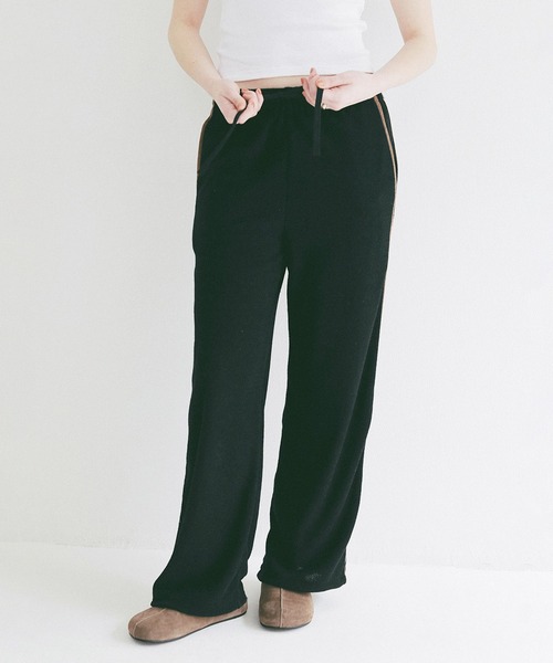 CLANE(クラネ)の「PILE LINE PANTS(その他パンツ・レディース・ブラウン/ブラック・2/1/0)」の20枚目の写真
