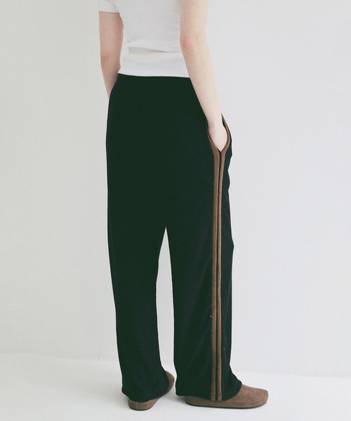 CLANE(クラネ)の「PILE LINE PANTS(その他パンツ・レディース・ブラウン/ブラック・2/1/0)」の21枚目の写真