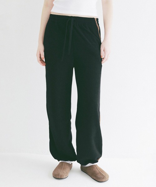 CLANE(クラネ)の「PILE LINE PANTS(その他パンツ・レディース・ブラウン/ブラック・2/1/0)」の22枚目の写真