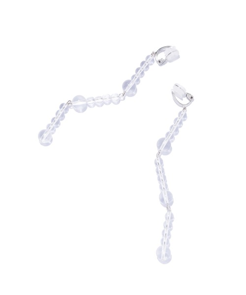IRIS47(イリスフォーセブン)の「【IRIS 47】modul earring crystal/モジュール イヤリング クリスタル(イヤリング・レディース・クリア・FREE)」の3枚目の写真