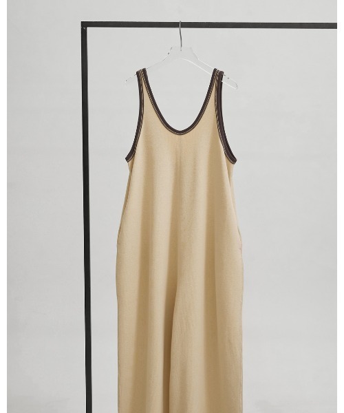 TODAYFUL(トゥデイフル)の「Cotton Bi-color Combinaison(サロペット/オーバーオール・レディース・ブラウン/アイボリー/インディゴブルー・38inch/36inch)」の17枚目の写真