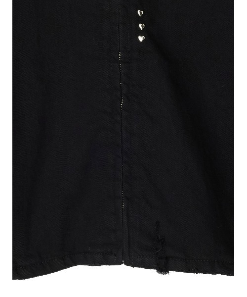 Ameri(アメリ)の「TATTOO STUDS DENIM JACKET(デニムジャケット・レディース・ブルー/ブラック・MEDIUM/SMALL)」の21枚目の写真