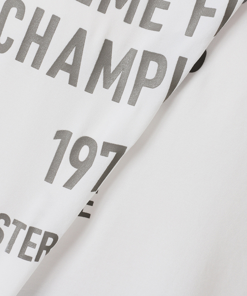 JOURNAL STANDARD relume(ジャーナルスタンダード レリューム)の「《追加2》2WAYジョーゼットロゴTEE(Tシャツ/カットソー・レディース・スミクロ/ホワイト系その他/ブラウン/ダークブルー・FREE)」の15枚目の写真