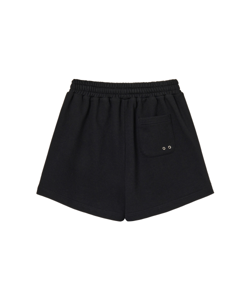 MIHAK(ミハク)の「メタルプレートウィメンズショーツ (ブラック)(スウェットパンツ・レディース・その他・1/2)」の6枚目の写真