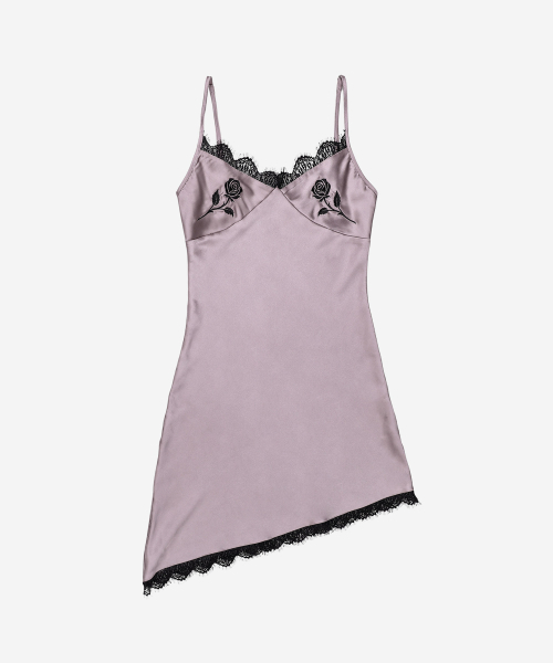 DARLING, YOU'RE BAD(ダーリンユーアーバッド)の「Rose Lace Slip Dress #Smoke(ワンピース・レディース・その他・FREE)」の2枚目の写真