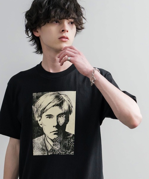 OBEY(オベイ)の「OBEY オベイ ANDY WARHOL - CLASSIC TEES グラフィックプリント半袖Tシャツ(Tシャツ/カットソー・メンズ・ブラック/ホワイト・L/M)」の19枚目の写真
