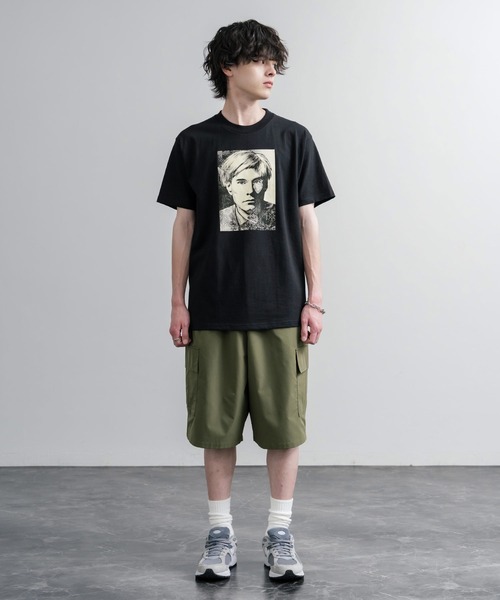 OBEY(オベイ)の「OBEY オベイ ANDY WARHOL - CLASSIC TEES グラフィックプリント半袖Tシャツ(Tシャツ/カットソー・メンズ・ブラック/ホワイト・L/M)」の8枚目の写真