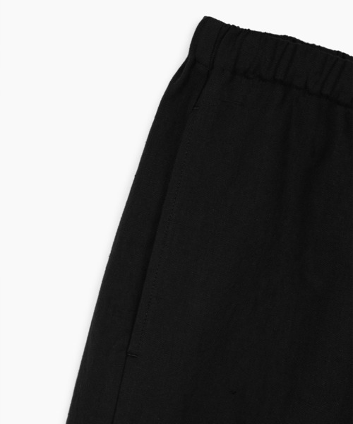 LAD MUSICIAN(ラッドミュージシャン)の「KHADI OXFORD SHORT PANTS(その他パンツ・メンズ・ブラック・46/44/42)」の5枚目の写真