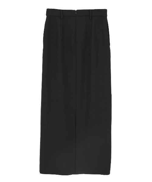 CLANE(クラネ)の「2WAY ADJUST DOUBLE WEAVE SKIRT(スカート・レディース・ブラック/ベージュ・1/2)」の10枚目の写真