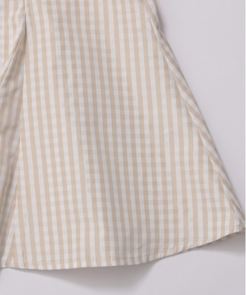 Fit more(フィットモア)の「ショルダーリボンギンガムAライントップス(その他トップス・レディース・ピンク/ベージュ/ブラック・FREE)」の22枚目の写真