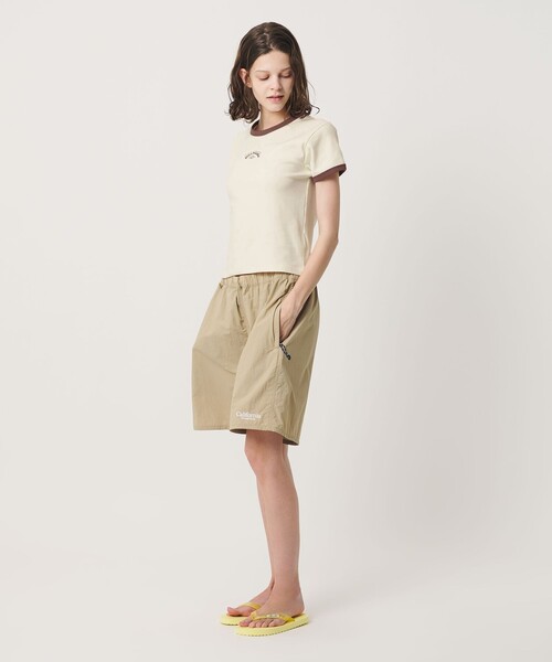 BILLABONG(ビラボン)の「<BILLABONG × CGS.>リンガー Tシャツ ウィメンズ(Tシャツ/カットソー・レディース・ベージュ/ダークグレー・M)」の8枚目の写真