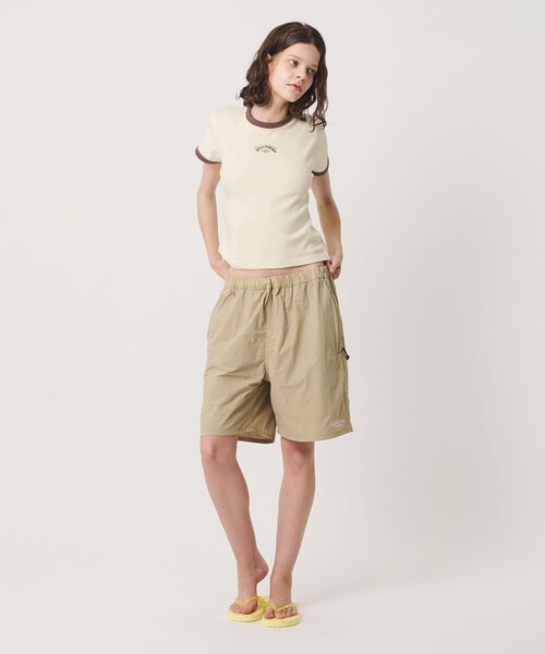 BILLABONG(ビラボン)の「<BILLABONG × CGS.>リンガー Tシャツ ウィメンズ(Tシャツ/カットソー・レディース・ベージュ/ダークグレー・M)」の9枚目の写真