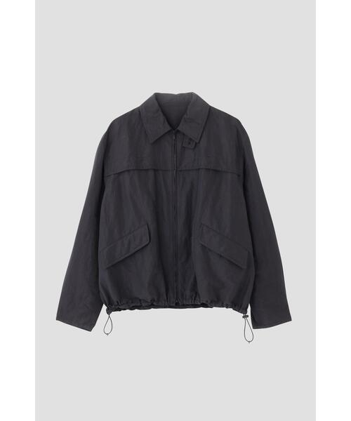 YLEVE(イレーヴ)の「YLEVE / RAMIE COTTON WEATHER BLOUSON UNISEX(ブルゾン・メンズ・カーキ/グレー・3/5)」の6枚目の写真