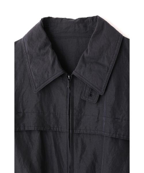 YLEVE(イレーヴ)の「YLEVE / RAMIE COTTON WEATHER BLOUSON UNISEX(ブルゾン・メンズ・カーキ/グレー・3/5)」の7枚目の写真