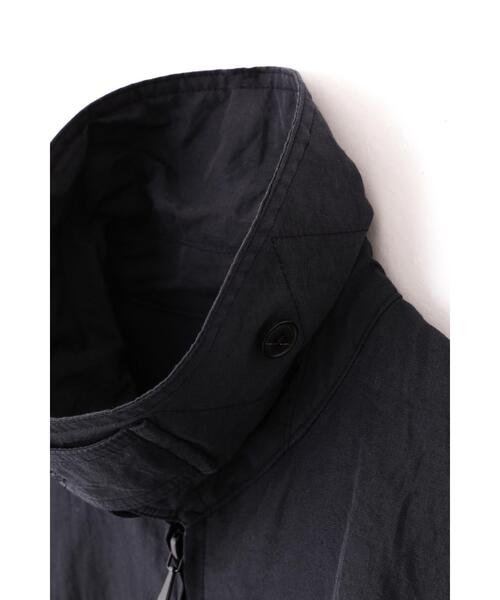 YLEVE(イレーヴ)の「YLEVE / RAMIE COTTON WEATHER BLOUSON UNISEX(ブルゾン・メンズ・カーキ/グレー・3/5)」の9枚目の写真