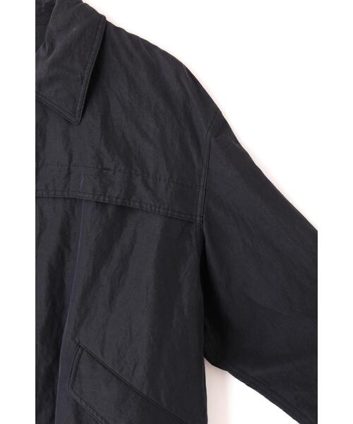 YLEVE(イレーヴ)の「YLEVE / RAMIE COTTON WEATHER BLOUSON UNISEX(ブルゾン・メンズ・カーキ/グレー・3/5)」の10枚目の写真