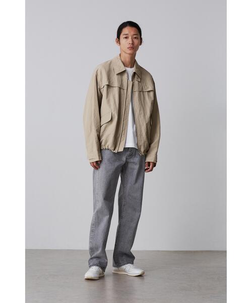 YLEVE(イレーヴ)の「YLEVE / RAMIE COTTON WEATHER BLOUSON UNISEX(ブルゾン・メンズ・カーキ/グレー・3/5)」の17枚目の写真