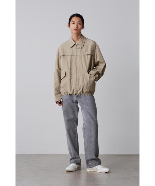 YLEVE(イレーヴ)の「YLEVE / RAMIE COTTON WEATHER BLOUSON UNISEX(ブルゾン・メンズ・カーキ/グレー・3/5)」の18枚目の写真
