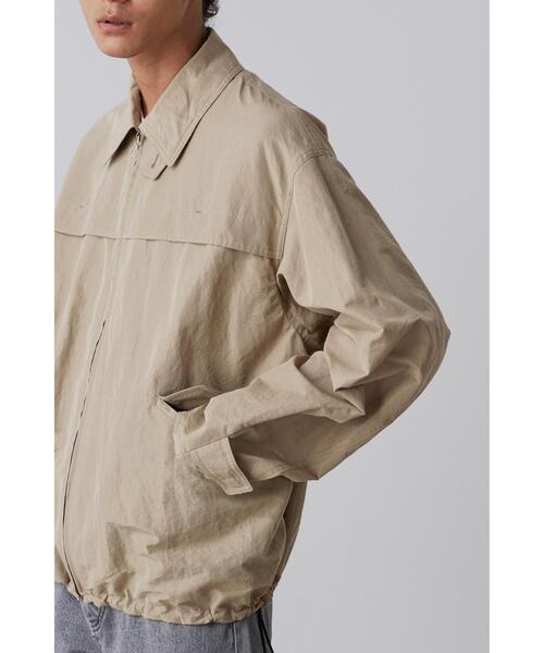 YLEVE(イレーヴ)の「YLEVE / RAMIE COTTON WEATHER BLOUSON UNISEX(ブルゾン・メンズ・カーキ/グレー・3/5)」の19枚目の写真