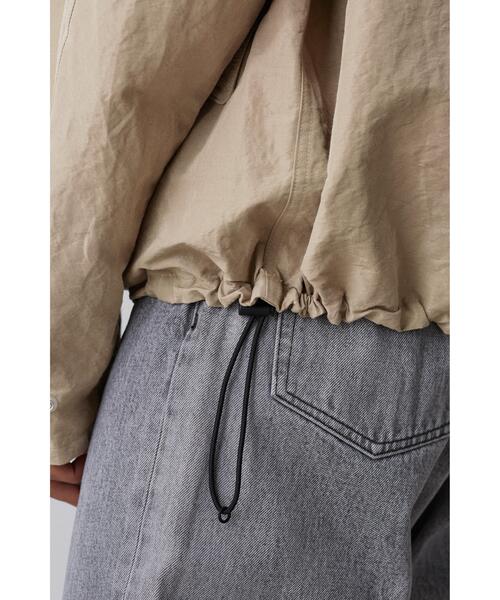 YLEVE(イレーヴ)の「YLEVE / RAMIE COTTON WEATHER BLOUSON UNISEX(ブルゾン・メンズ・カーキ/グレー・3/5)」の22枚目の写真