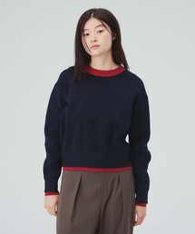 配色 ニット