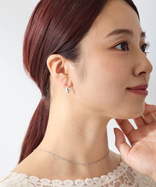 CALIN STANDARD(カリンスタンダード)の「◆金属アレルギー対応◆◆made in japan◆ 【高品質ポスト】【純金・純銀厚メッキ】ドロップ ジルコニアセラミックポストピアス(ピアス(両耳用)・レディース・ゴールド/ピンクゴールド/シルバー・FREE)」の18枚目の写真