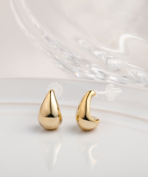 CALIN STANDARD(カリンスタンダード)の「◆金属アレルギー対応◆◆made in japan◆ 【高品質ポスト】【純金・純銀厚メッキ】ドロップ ジルコニアセラミックポストピアス(ピアス(両耳用)・レディース・ゴールド/ピンクゴールド/シルバー・FREE)」の13枚目の写真