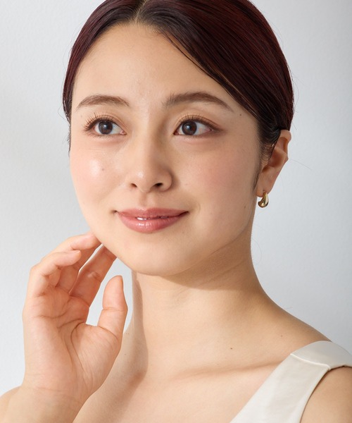 CALIN STANDARD(カリンスタンダード)の「◆金属アレルギー対応◆◆made in japan◆ 【高品質ポスト】【純金・純銀厚メッキ】ドロップ ジルコニアセラミックポストピアス(ピアス(両耳用)・レディース・ゴールド/ピンクゴールド/シルバー・FREE)」の12枚目の写真