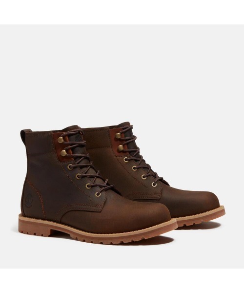 Timberland(ティンバーランド)の「レッドウッド フォールズ エッセンシャル ウォータープルーフ ミッド ブーツ メンズ (防水)(ブーツ・メンズ・ダークブラウン・29.0cm/28.5cm/28.0cm/27.5cm/27.0cm/26.5cm/26.0cm/25.5cm/25.0cm/30.0cm)」の6枚目の写真