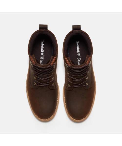 Timberland(ティンバーランド)の「レッドウッド フォールズ エッセンシャル ウォータープルーフ ミッド ブーツ メンズ (防水)(ブーツ・メンズ・ダークブラウン・29.0cm/28.5cm/28.0cm/27.5cm/27.0cm/26.5cm/26.0cm/25.5cm/25.0cm/30.0cm)」の5枚目の写真