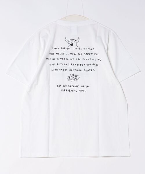 TOY　MACHINE（トイ　マシーン）の「TM NEW FIST SS TEE（Tシャツ/カットソー・メンズ・ホワイト/ブラック・M/L/XL）」の14枚目の写真