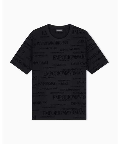 オンライン限定>【エンポリオ アルマーニ】Tシャツ コットン・リヨセル