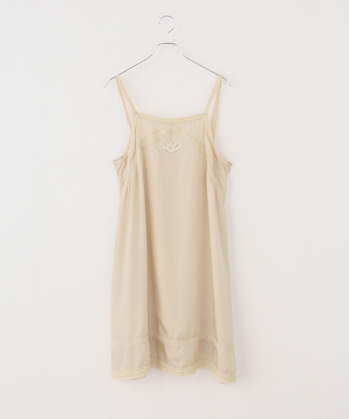 JOURNAL STANDARD(ジャーナルスタンダード)の「【ARCHIVE STANCE/アーカイブスタンス】 Cupuro Lace Slip Dress(ワンピース・レディース・アイボリー・FREE)」の1枚目の写真