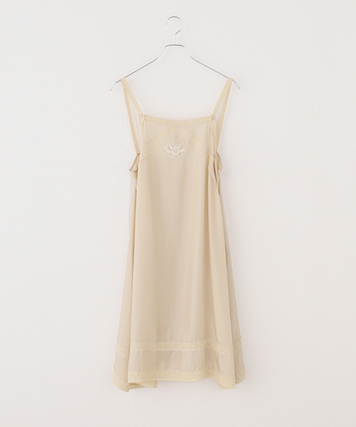 JOURNAL STANDARD(ジャーナルスタンダード)の「【ARCHIVE STANCE/アーカイブスタンス】 Cupuro Lace Slip Dress(ワンピース・レディース・アイボリー・FREE)」の6枚目の写真